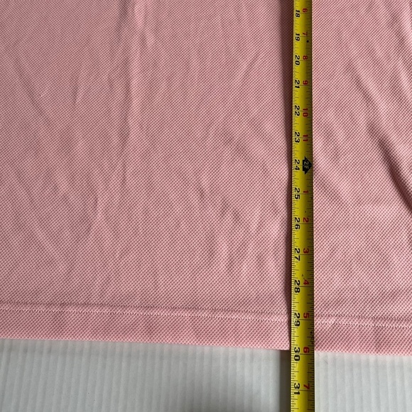 COLUMBIA Peach UPF 40 Polo Standard Fit Shirt Omni Shade PFG Golf, Size XL - Picture 12 of 14